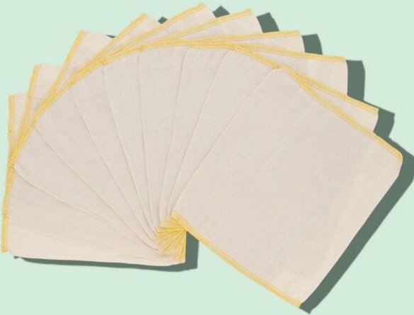 Thumbnail - Hypf Prefolds 100% Baumwolle - 10er Set