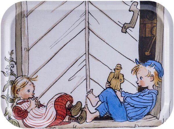 ÅRY HOME Tablett aus Birkenholz - Michel aus Lönneberga (Emil und Ida)