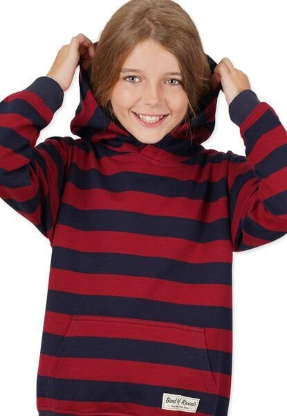 Band of Rascals Striped Hooded
