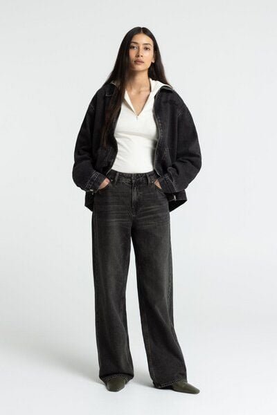 Kings Of Indigo JOAN | VILMA BROWN BLACK WORN