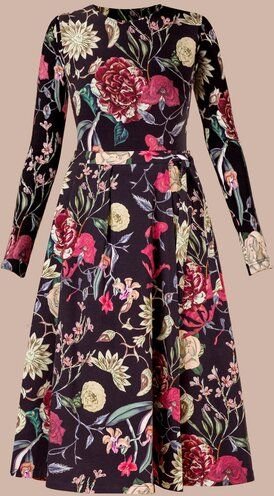 Atelier SNOW Set Langärmliger Body + Wickelrock aus Bio-Baumwolle