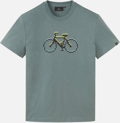 Thumbnail - Herren T-Shirt aus Bio-Baumwolle - AGAVE PIXEL - recolution