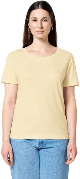 YTWOO Damen-Scoop-Neck-T-Shirt aus Bio-Baumwolle