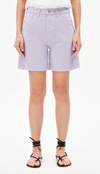 Thumbnail - ARMEDANGELS SHEAARI Damen Jeans Shorts aus recycelter Baumwolle