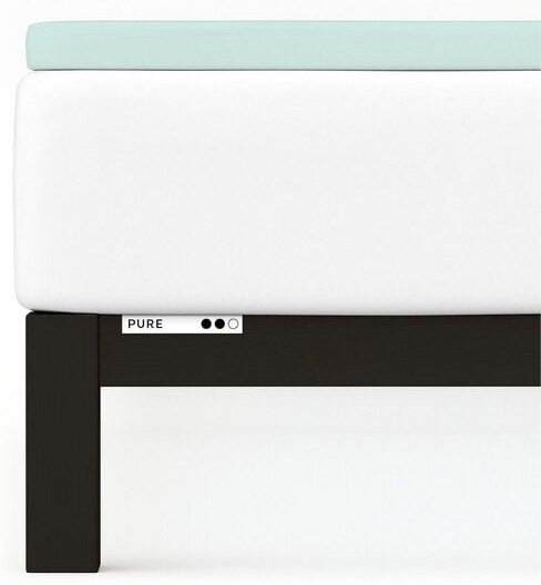 Thumbnail - Schlafgut Topper Spannbettlaken Pure - 95% Biobaumwolle, 5% Elasthan - Matratzenhöhe bis 10cm