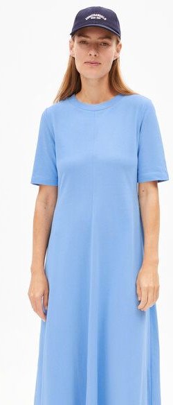 ARMEDANGELS LUANAA LITAA - Damen Heavyweight Jerseykleid aus recyceltem Baumwoll Mix