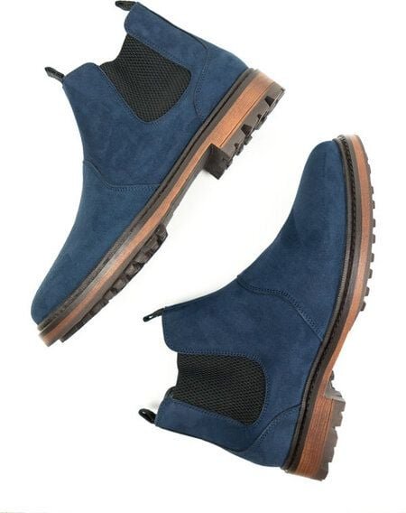Will's Vegan Shop Continental Chelsea-Stiefel Veganes Wildleder Damen