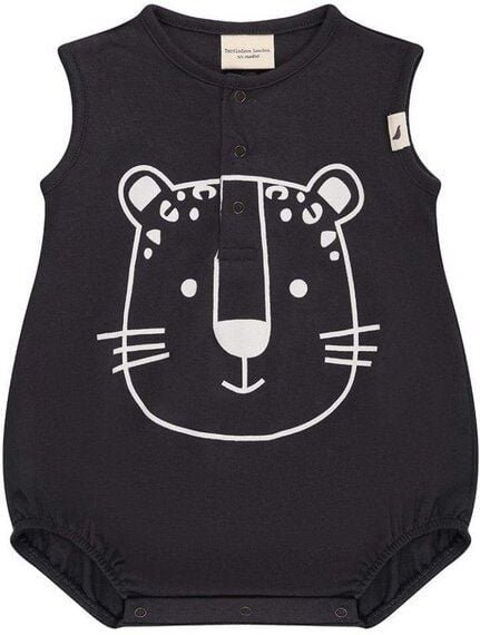 Baby Bubble Romper *Cub Face* GOTS & BIO | Turtledove London