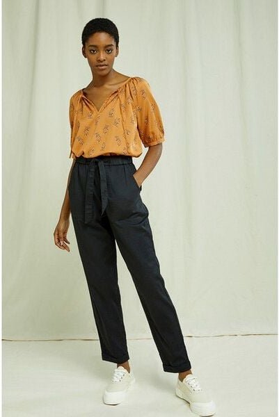 People Tree Hose - Tinsley Tapered Trousers - aus Bio-Baumwolle