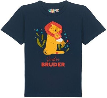 watabout.kids T-Shirt Kinder Löwen Großer Bruder