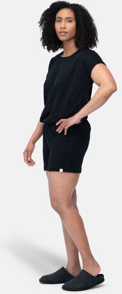 greenjama Damen Short aus Derby-Rib, aus Bio Baumwolle und GOTS zertifiziert