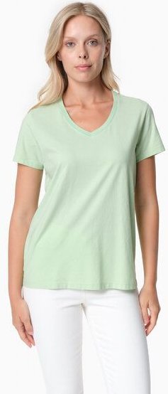 ORGANICATION TESSA | Basic T-Shirt aus Bio-Baumwolle mit V-Ausschnitt