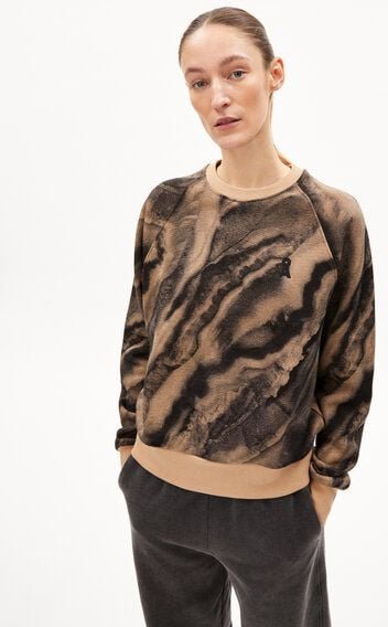 ARMEDANGELS GIOVARAA EARTH - Damen Sweatshirt Loose Fit aus Bio-Baumwolle