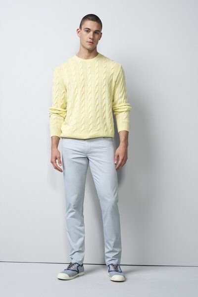 M 5 BY MEYER Five Pocket im Mikro Print