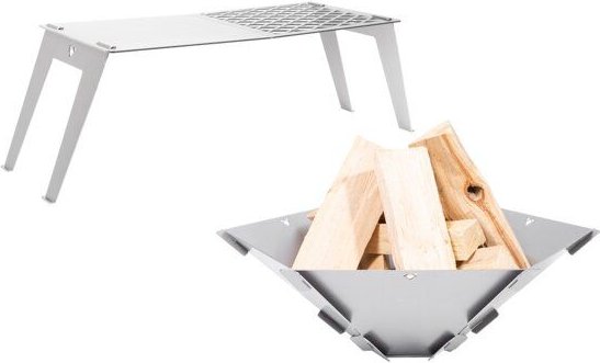FENNEK Grill-SET Hexagon + Grillplatte