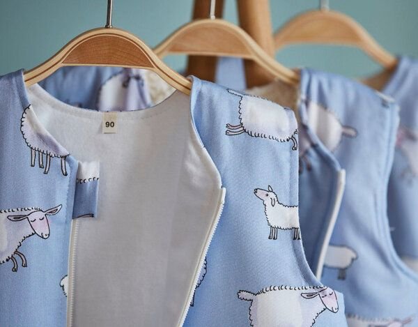 Cotonea Bio Kinderschlafsack mit Flanell-Futter