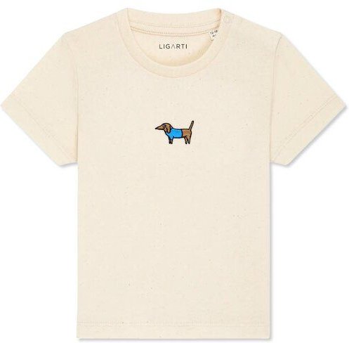 LIGARTI Babyshirt - Steffen der Dackel
