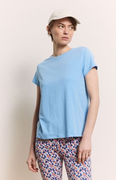 TRANQUILLO Kurzarm Rundhals Jerseyshirt Iiriis GOTS(1010017)