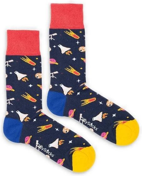 DillySocks Socken Galactic Adventure aus Biobaumwoll-Mix