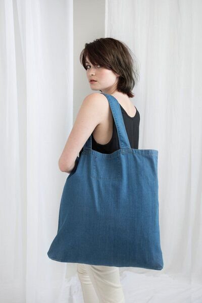 Mantis Denim Shopper Jeans 50 x 46 cm Maxi oder 40 x 40