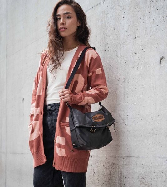 GARY MASH Oversize-Strickjacke Moline aus Biobaumwolle