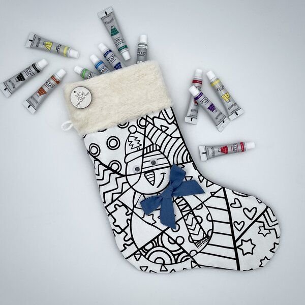 Marraine Kids DIY Nikolausstiefel zum Selbstbemalen