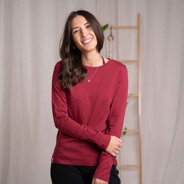 Vresh Clothing Vee - Longsleeve aus Biobaumwolle