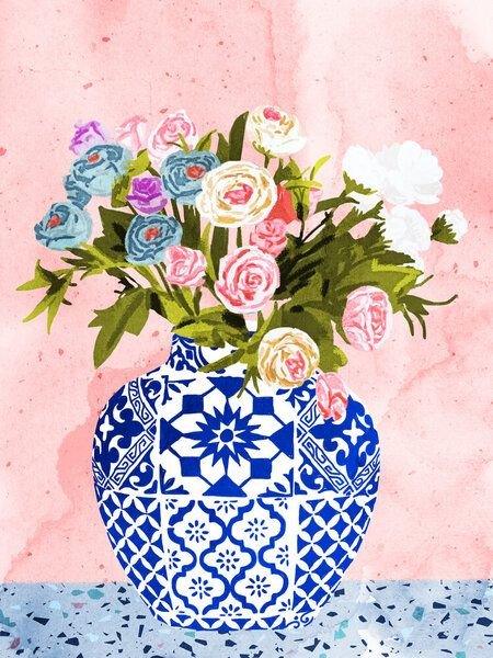 Photocircle Poster / Leinwandbild - Ceramic Planter