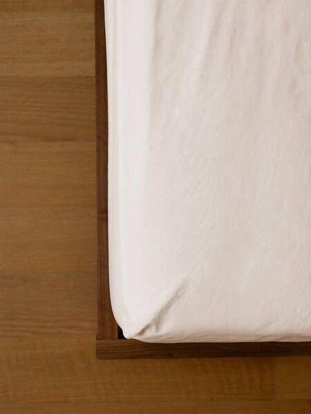 erlich textil Cotton Linen Select Spannbettlaken aus Bio-Baumwolle, Leinen Mix, made in Europe