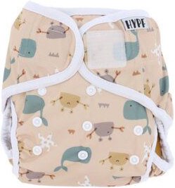 Hypf Stoffwindel Überhose (Klett) One Size 4-16kg