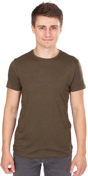 Life-Tree Ecovero Shirt für Herren "Basic" Fern Green/Mulberry