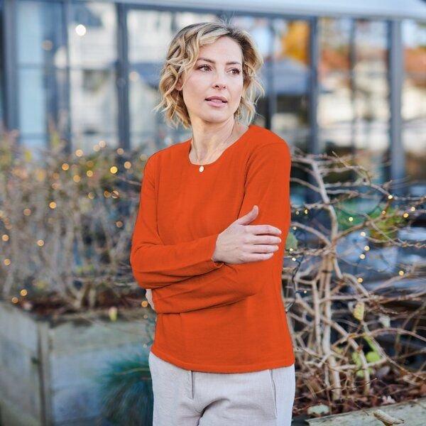 Kokon Zwo Basic Pullover 100% Merinowolle (kbT)