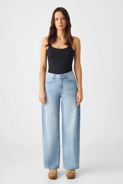 Damen Jeans ASH Barrel Leg Minimal Stretch DAWN Bio-Baumwolle