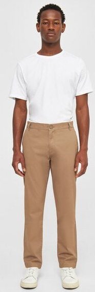 KnowledgeCotton Apparel Chinohose - LUCA Slim Fit chino pant - mit Bio-Baumwolle