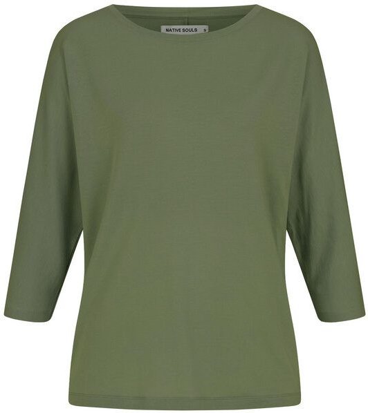 NATIVE SOULS Lyocell 3/4-Arm Longsleeve Damen