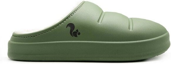 Veganer Fluffy Puffy Clog von thies ® aus recyceltem EVA, PES