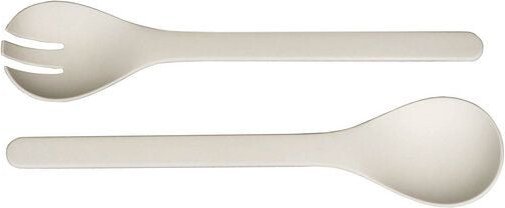 Zuperzozial Salatbesteck Pastell aus Biokunststoff