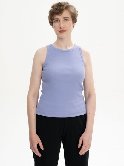 Ripp Tanktop Style DRISNA | von MELA | Fairtrade & GOTS zertifiziert