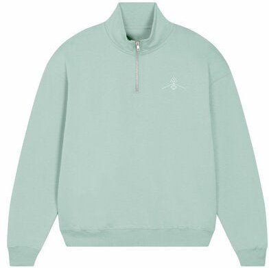Greener Sweatshirt Cercis Reißverschlusskragen 100% Bio-Baumwolle
