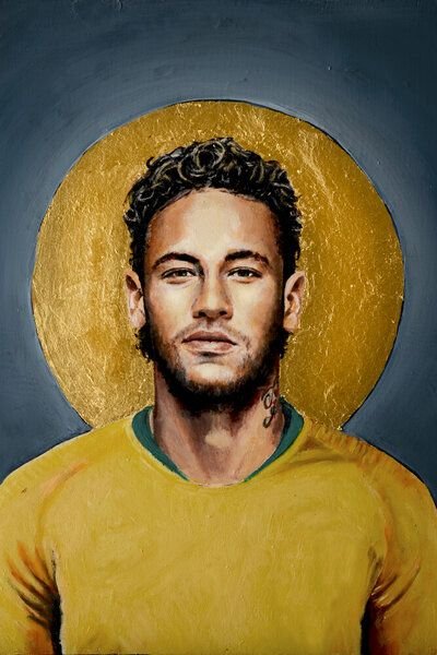 Photocircle Poster / Leinwandbild - Neymar