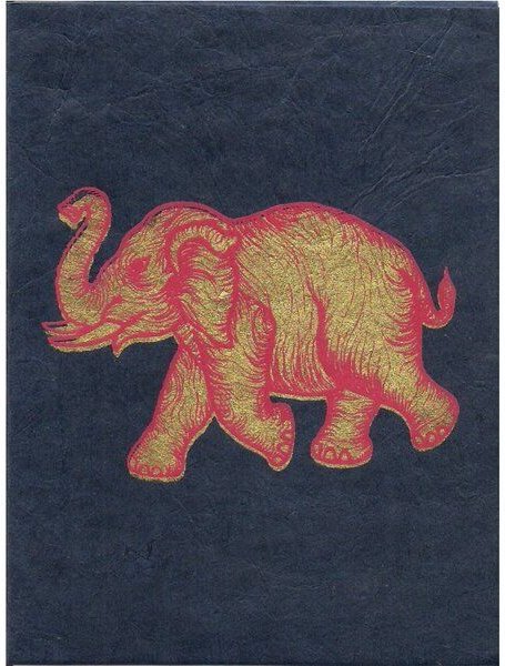 Just Be Briefkarte Elefant