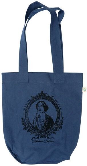 HANDGEDRUCKT "Madame Bohème" Shopper aus BAUMWOLLE kbA