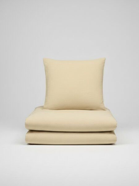 Nature by Adam Bettwäsche 2tlg aus 100% Bio-Baumwolle - Made in Germany - Uni Collection light