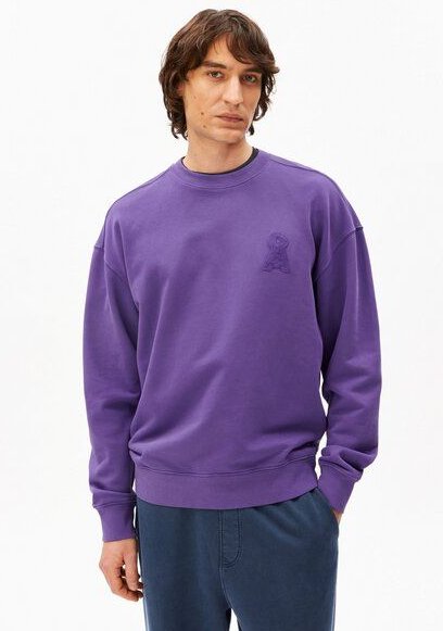 Thumbnail - ARMEDANGELS ICONIC Å GMT DYE Herren Pullover aus Bio-Baumwolle