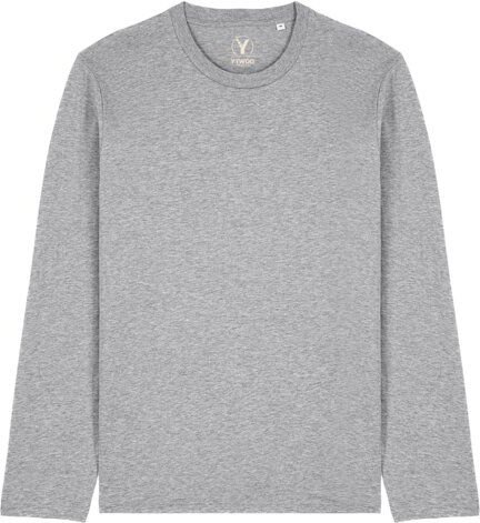 YTWOO Basic Unisex Langarmshirt aus 100% Biobaumwolle