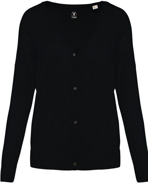 YTWOO Damen-Strickjacke aus Bio-Baumwolle und Lyocell TENCEL