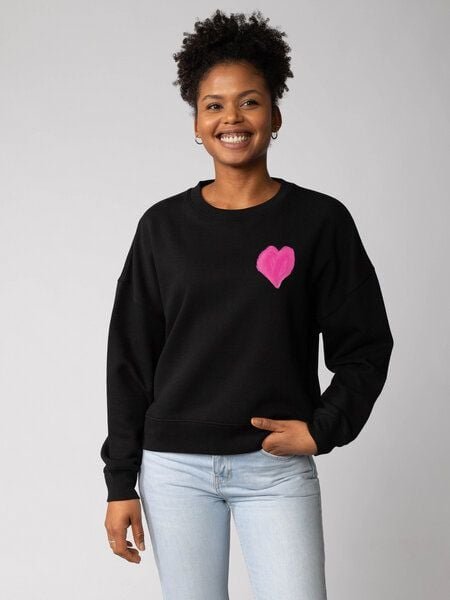 watapparel Sweatshirt Frauen Pink Heart