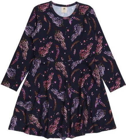 Walkiddy Heide Bio-Baumwollkleid Blau - Kindermode, Nachhaltig & GOTS-Zertifiziert