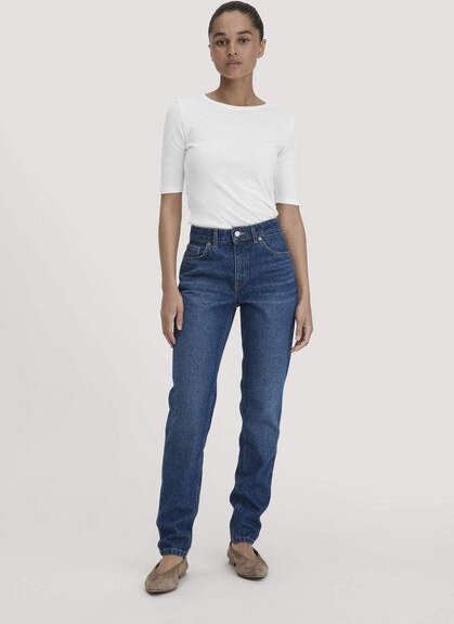 hessnatur Jeans HANNA High Rise Mom aus reinem Bio-Denim