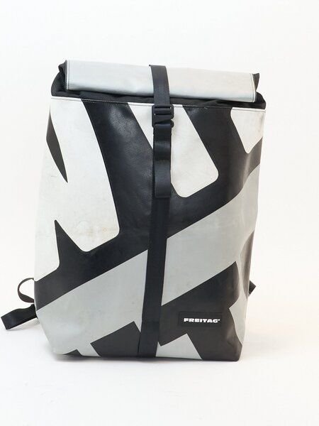 Freitag Rucksack - F155 Clapton - black silver white